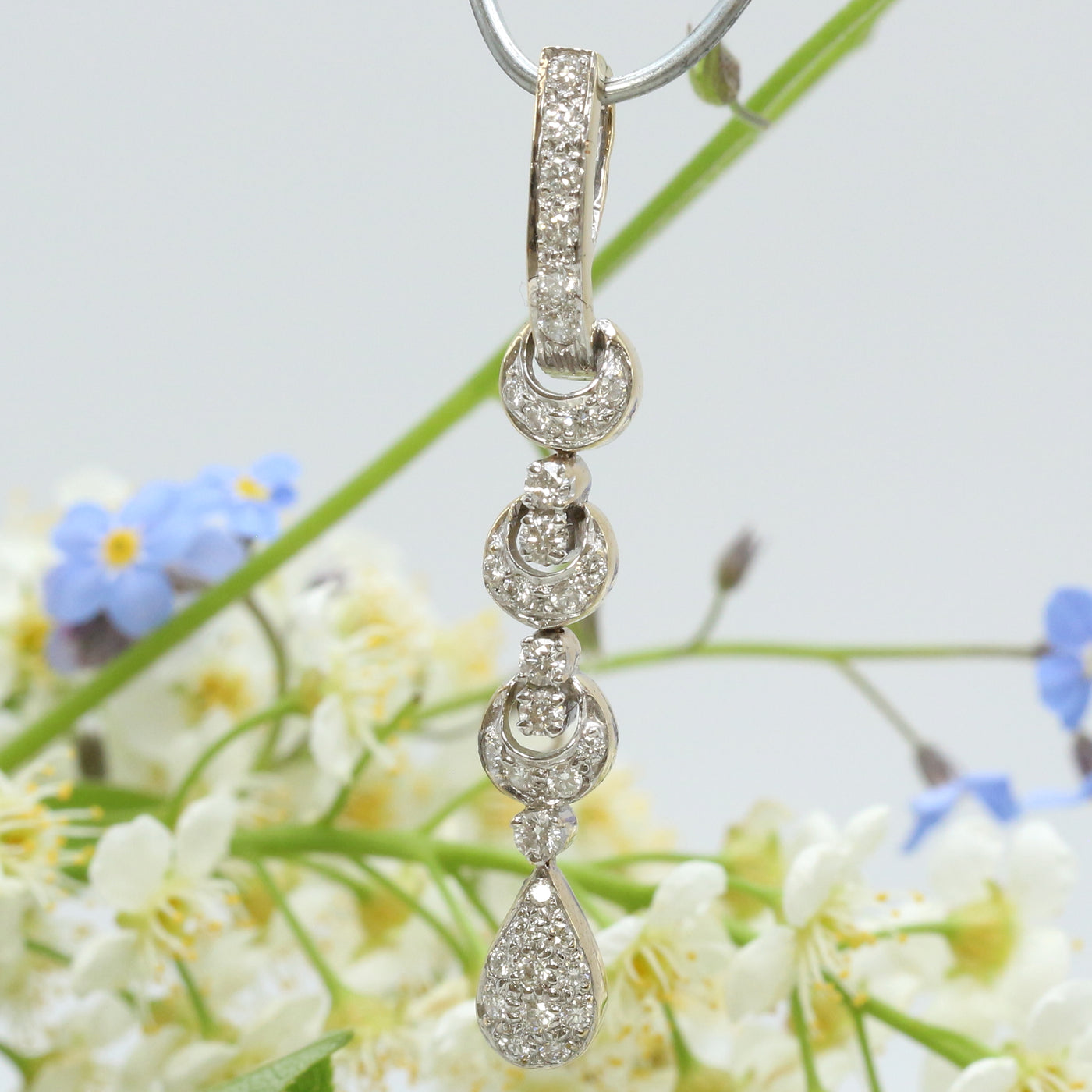 Diamond Drop Pendant