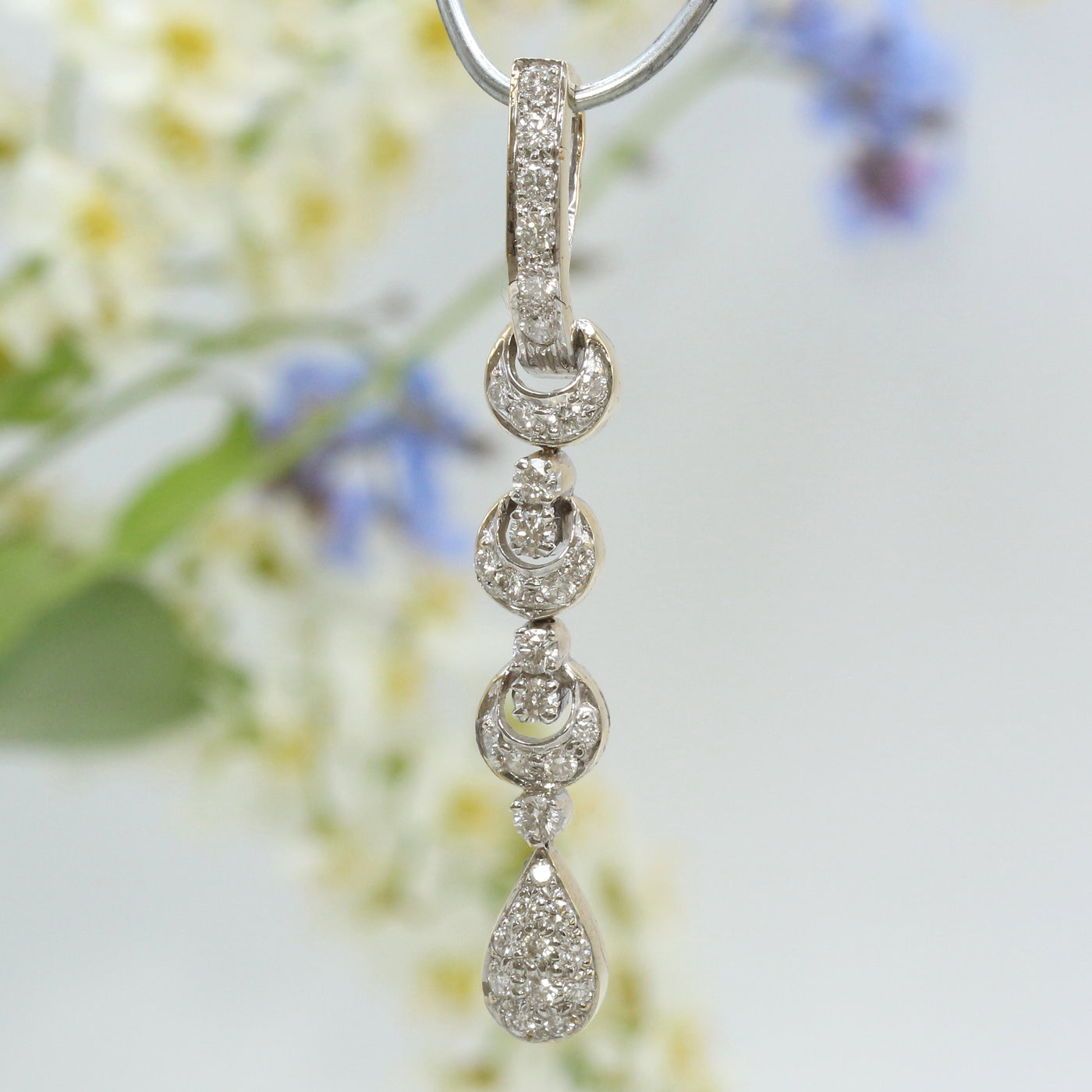 Diamond Drop Pendant