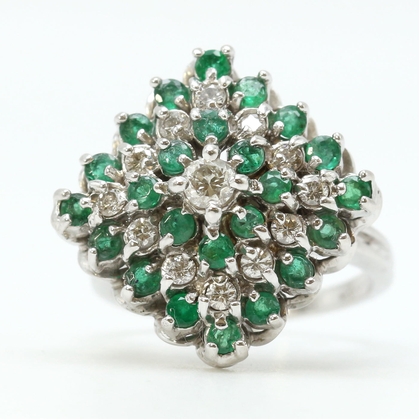 Emerald and Diamond Ring