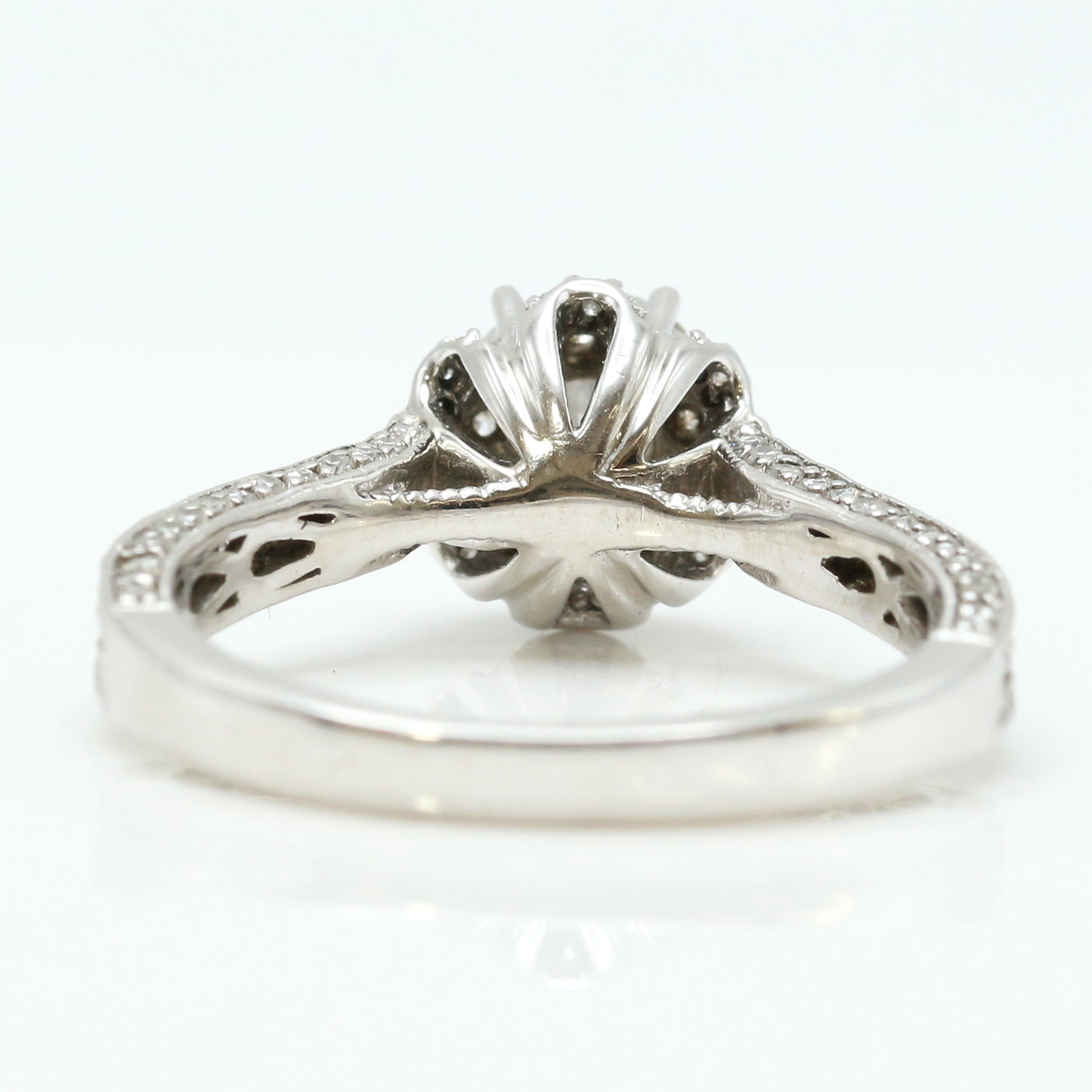 Diamond Halo Engagement Ring