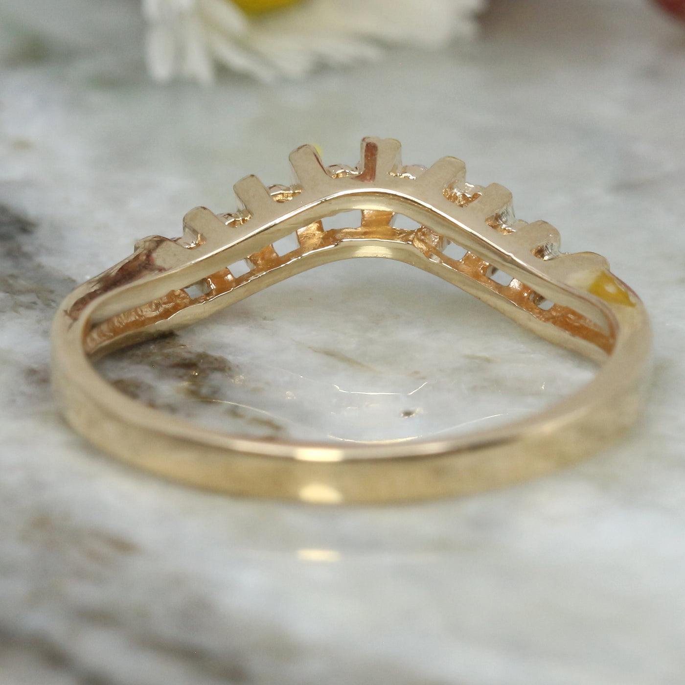 Fitted Diamond Band