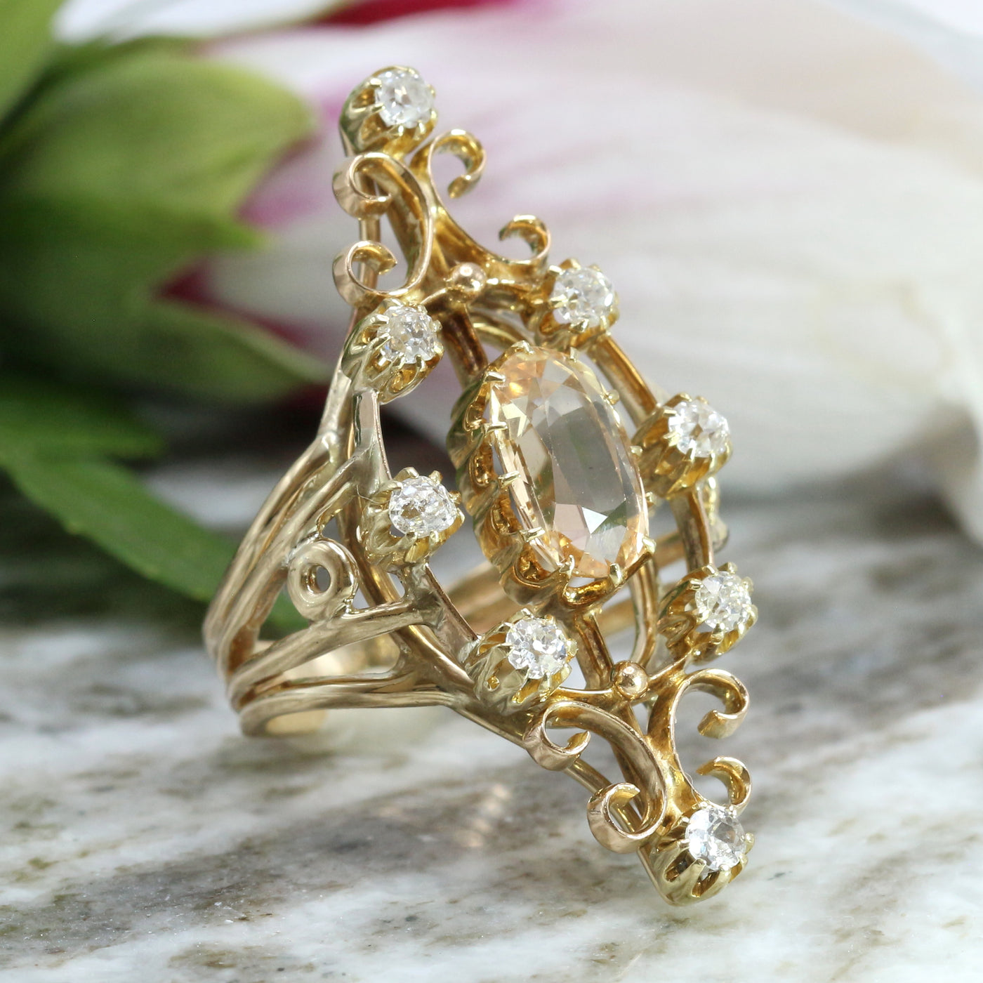 Long Finger Ring