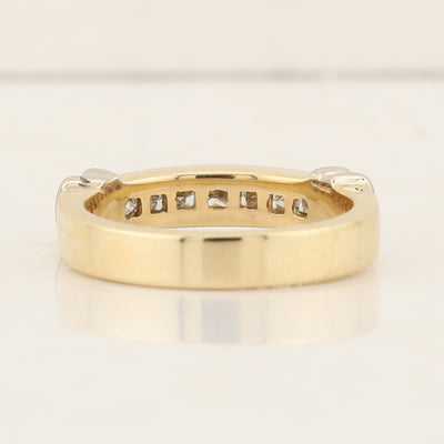 Princess Cut Diamond Band