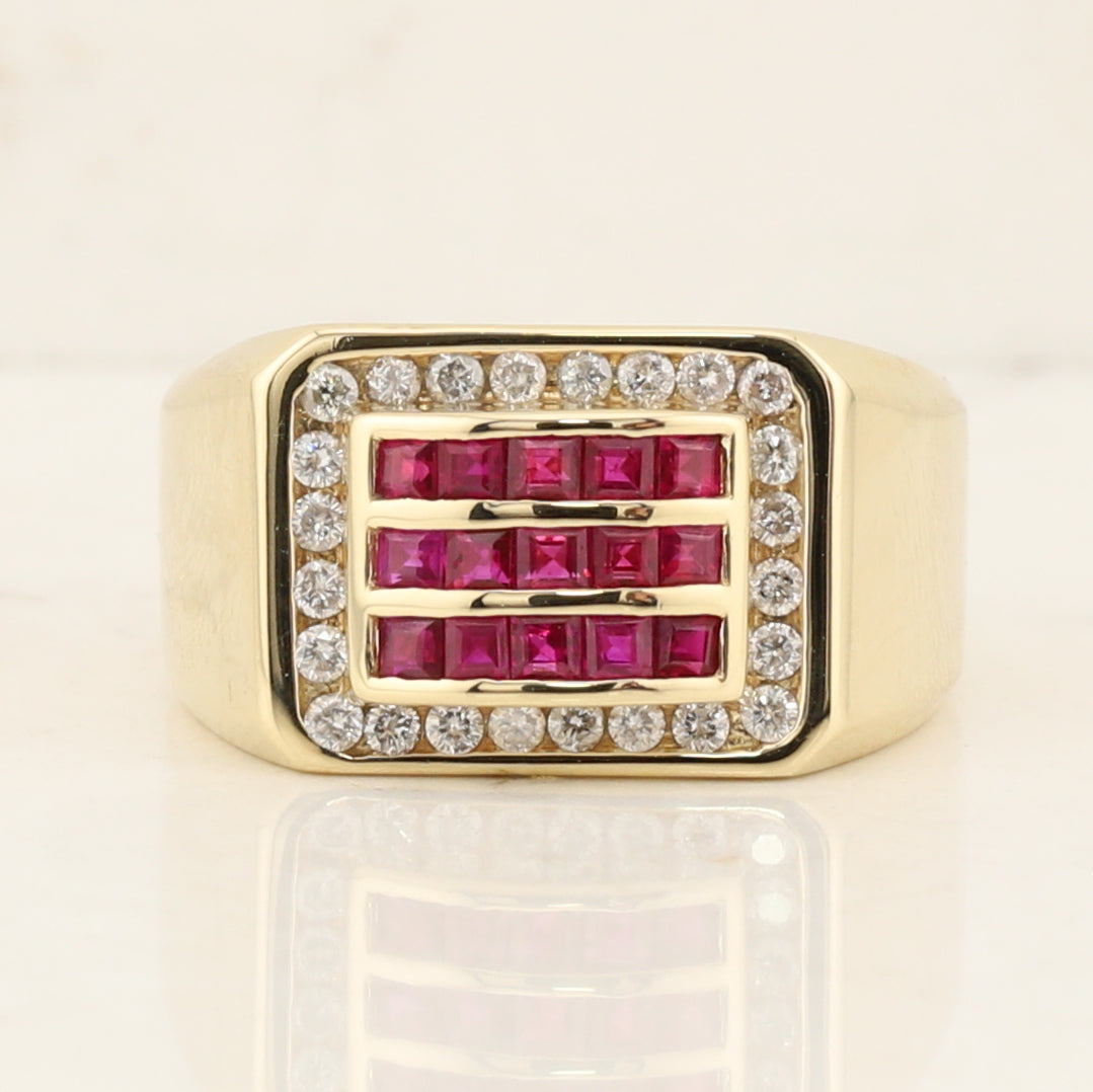 Ruby & Diamond Ring