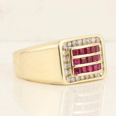 Ruby & Diamond Ring