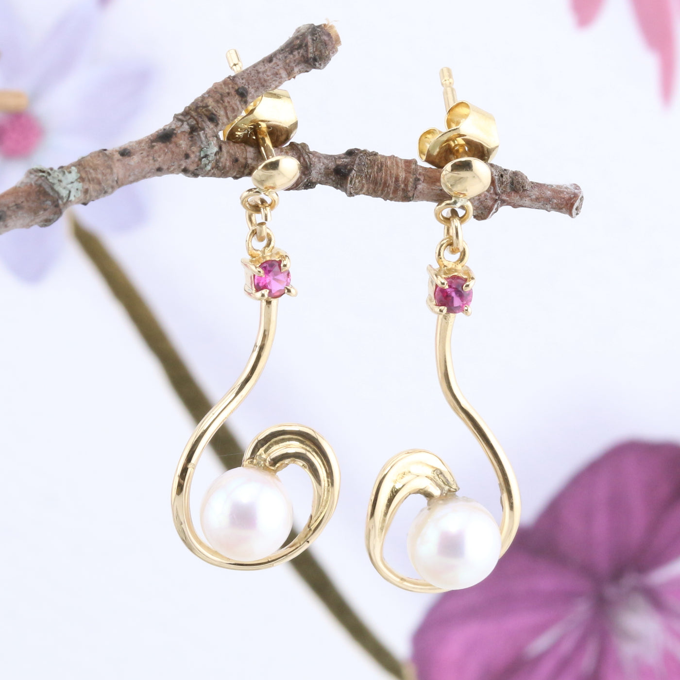 Pearl Drop Earrings