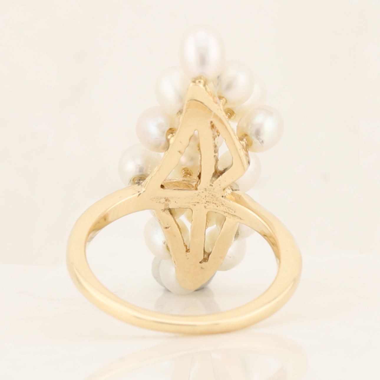 Pearl Cluster Ring