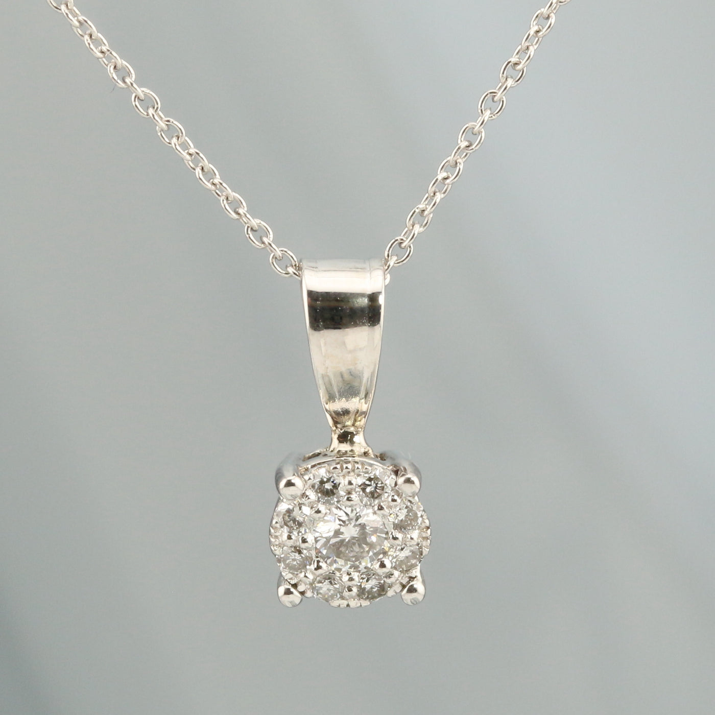 Diamond Cluster Pendant