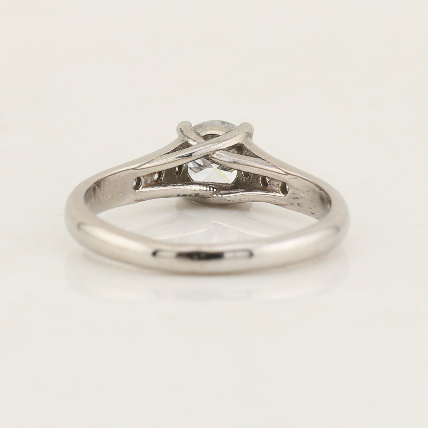 Vintage White Gold Diamond Ring