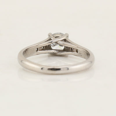 Vintage White Gold Diamond Ring