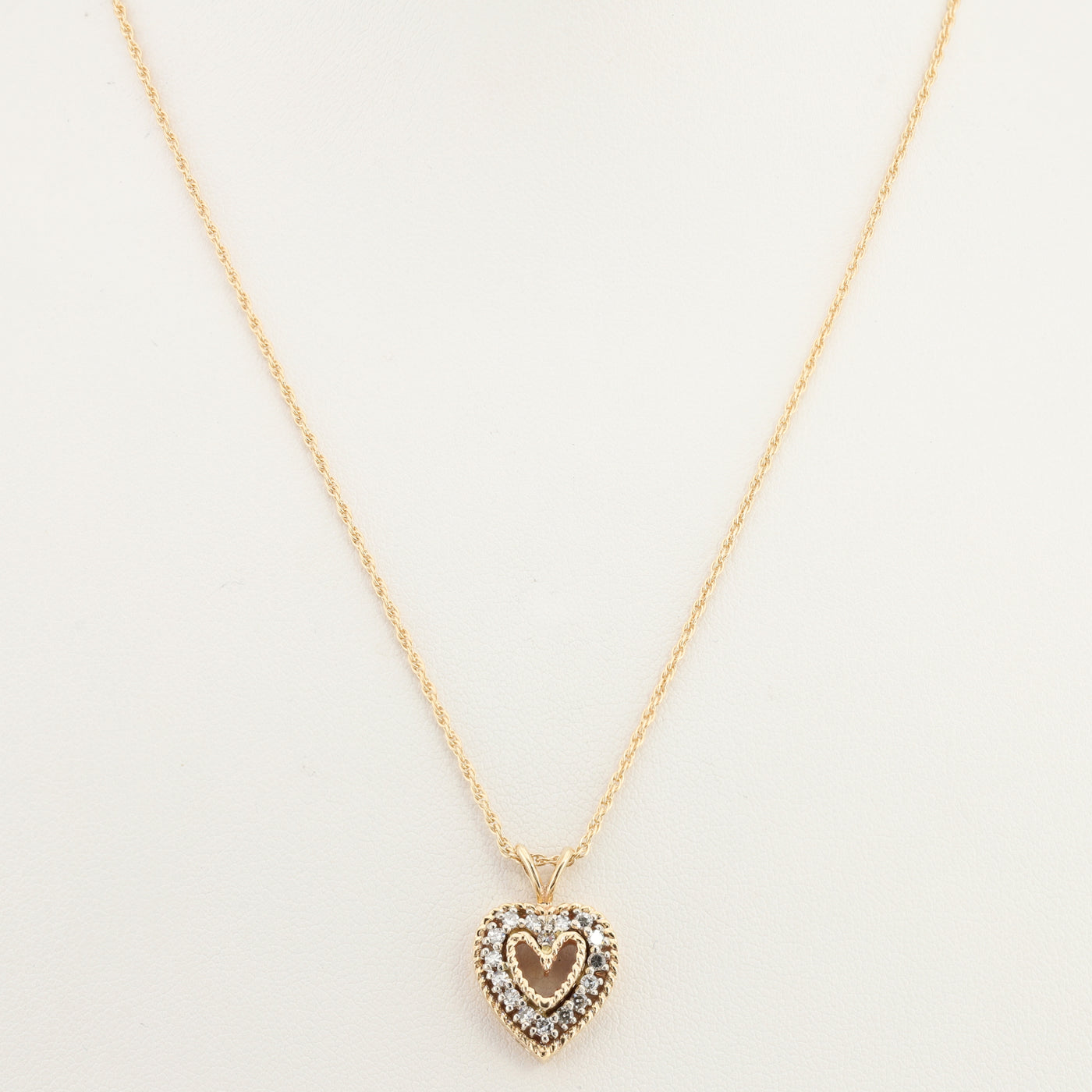 Diamond Heart Pendant