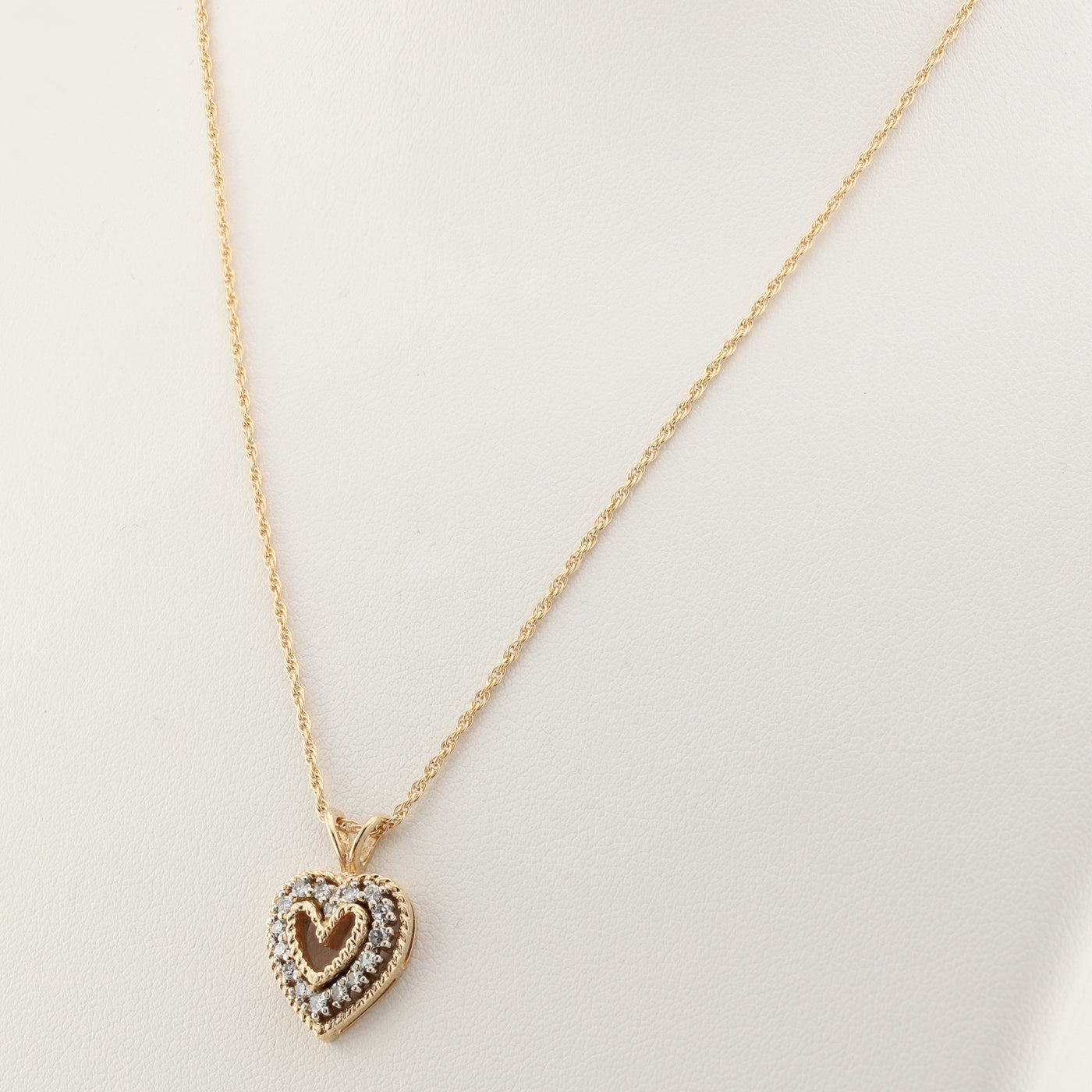 Diamond Heart Pendant