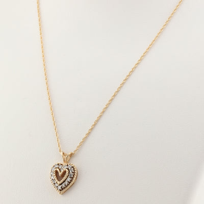 Diamond Heart Pendant