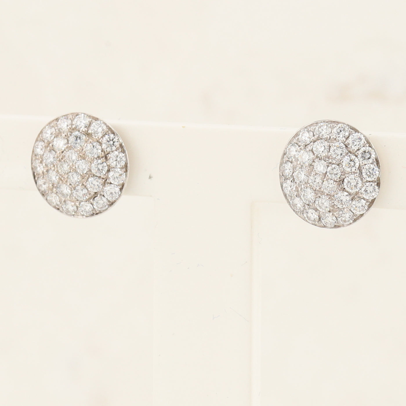 Diamond Halo Earrings