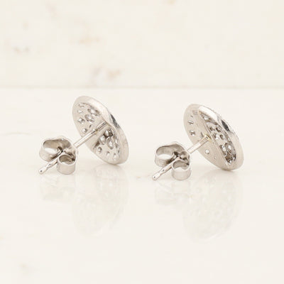 Diamond Halo Earrings