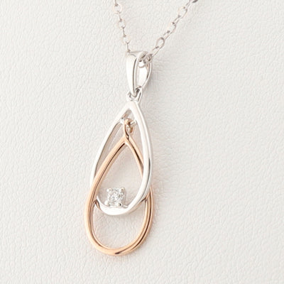 White &  Rose Pendant