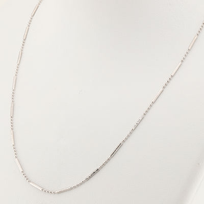 18kt White Gold Fancy Chain