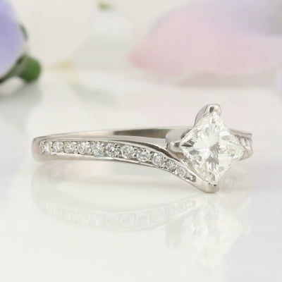 Maple Leaf Diamond Ring