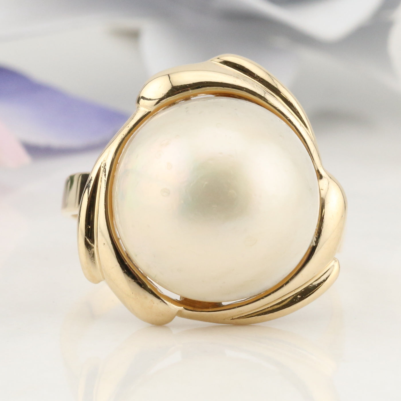 Mabe Pearl Ring