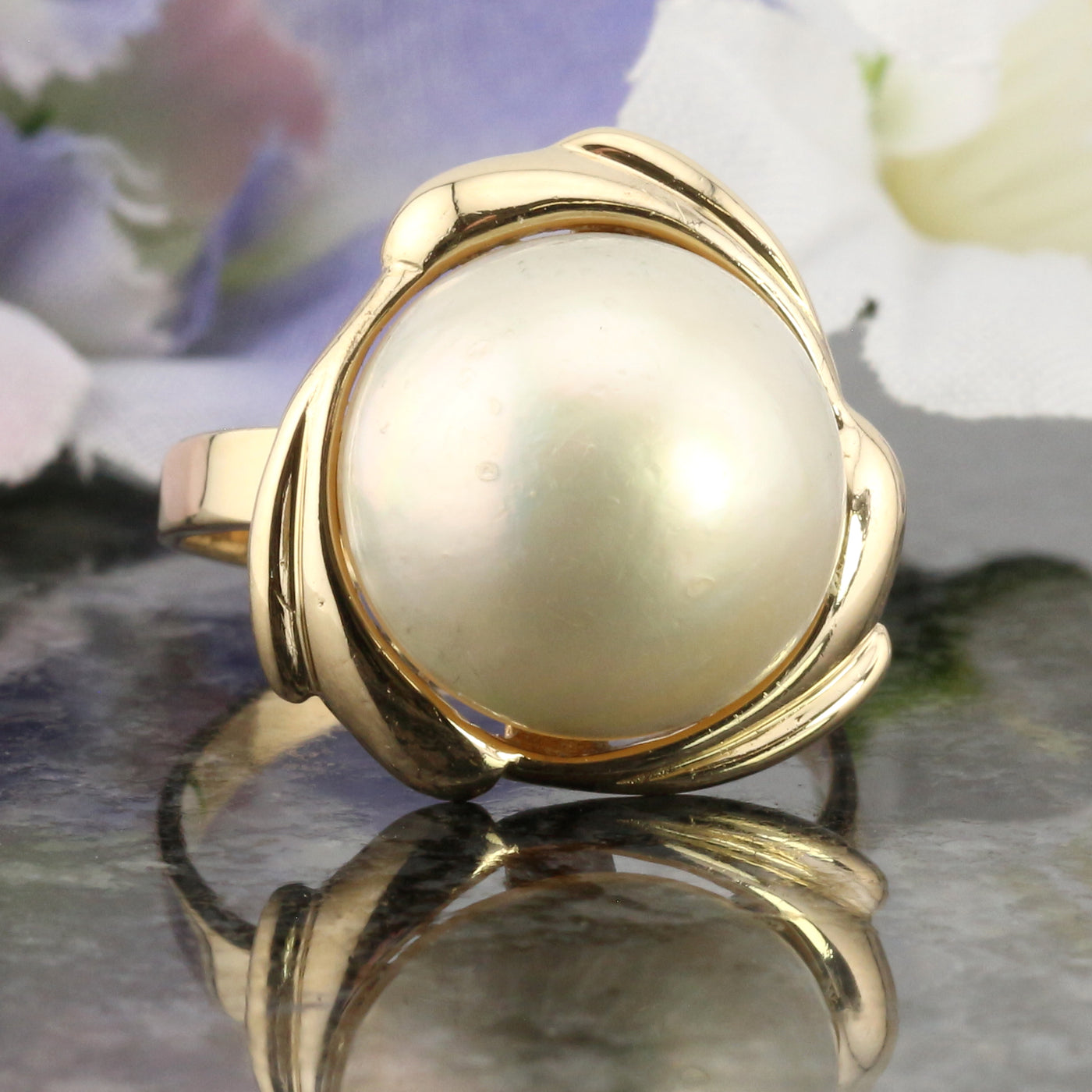 Mabe Pearl Ring