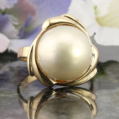 Mabe Pearl Ring