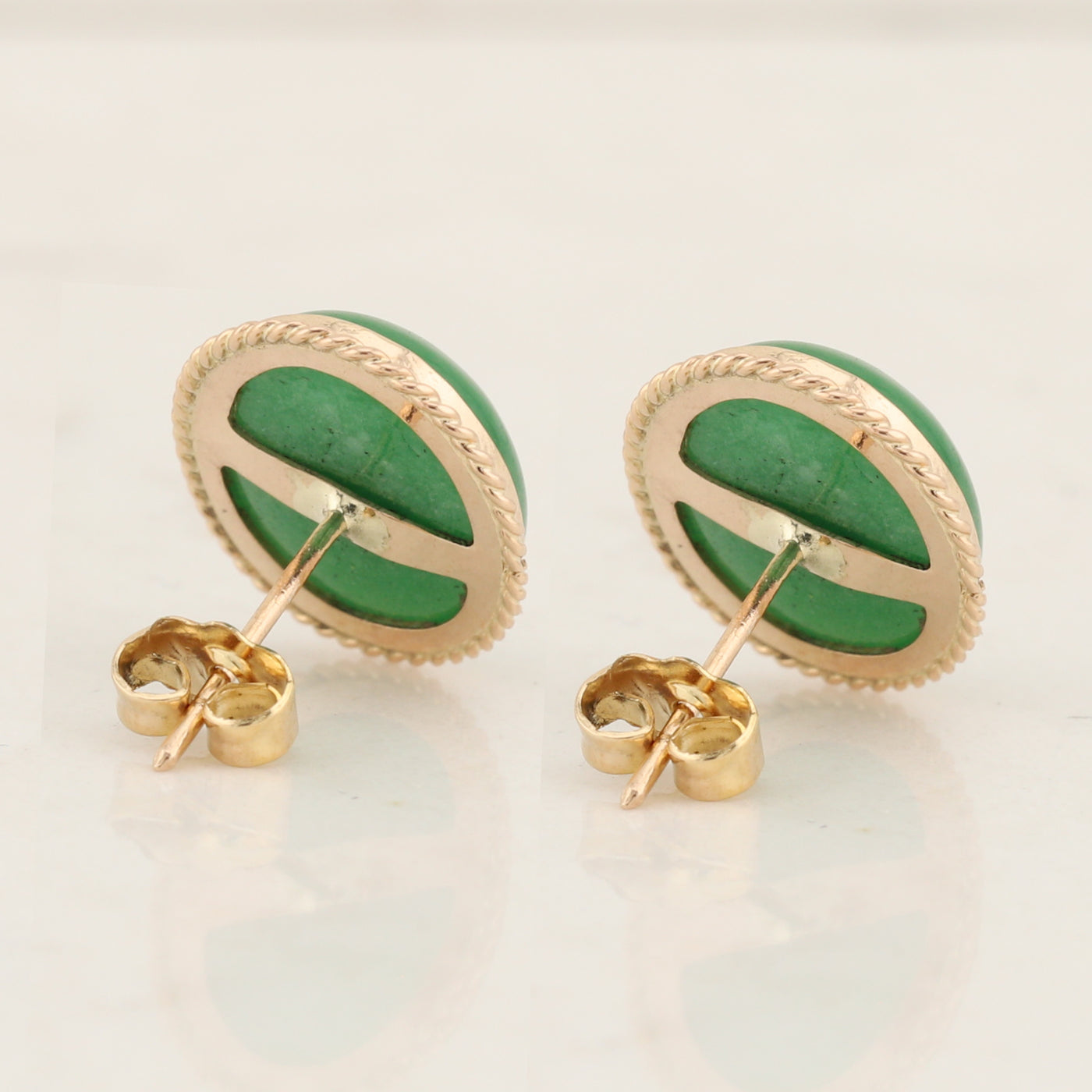 Jade Stud Earrings