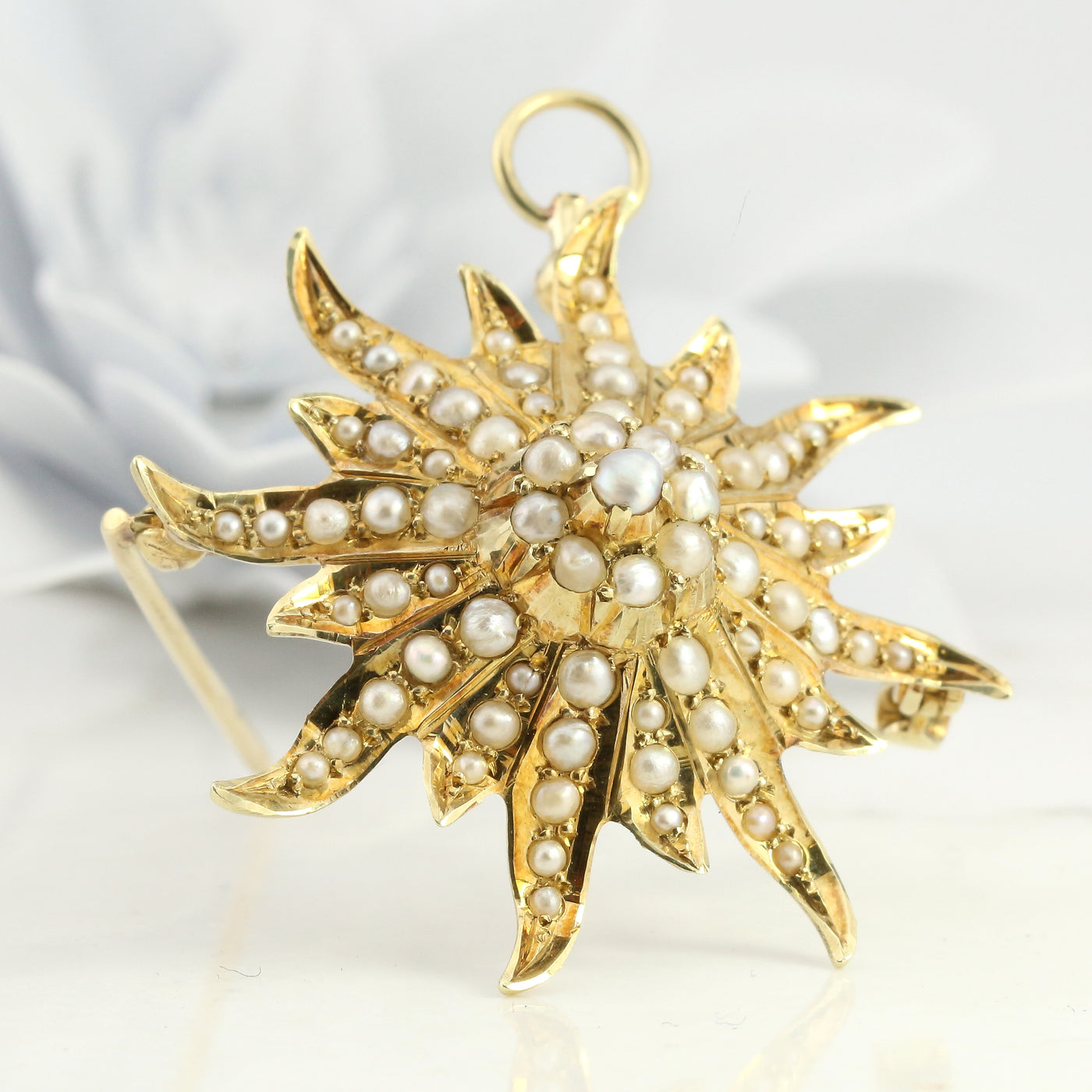 Sunburst Brooch