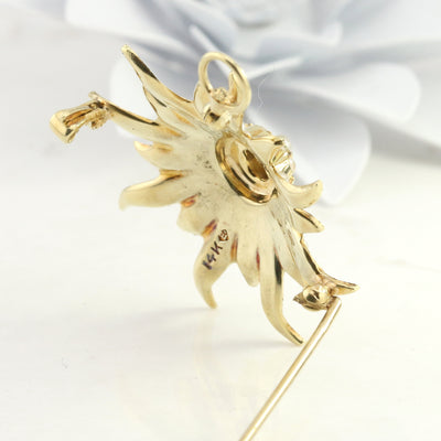 Sunburst Brooch