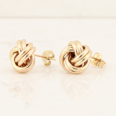 Love knot Stud Earrings