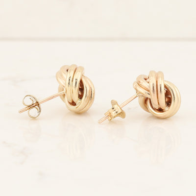 Love knot Stud Earrings