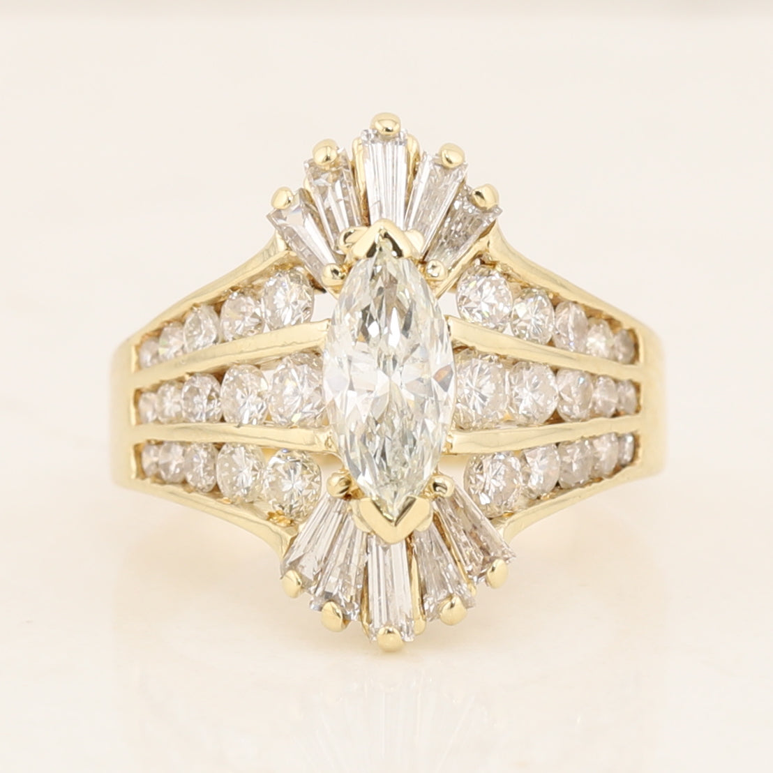 Marquise Diamond Ring