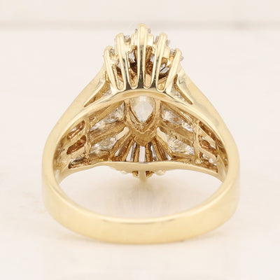 Marquise Diamond Ring