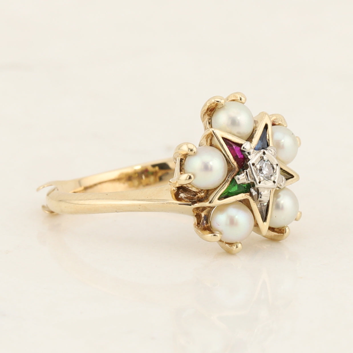 Easter Star Ring