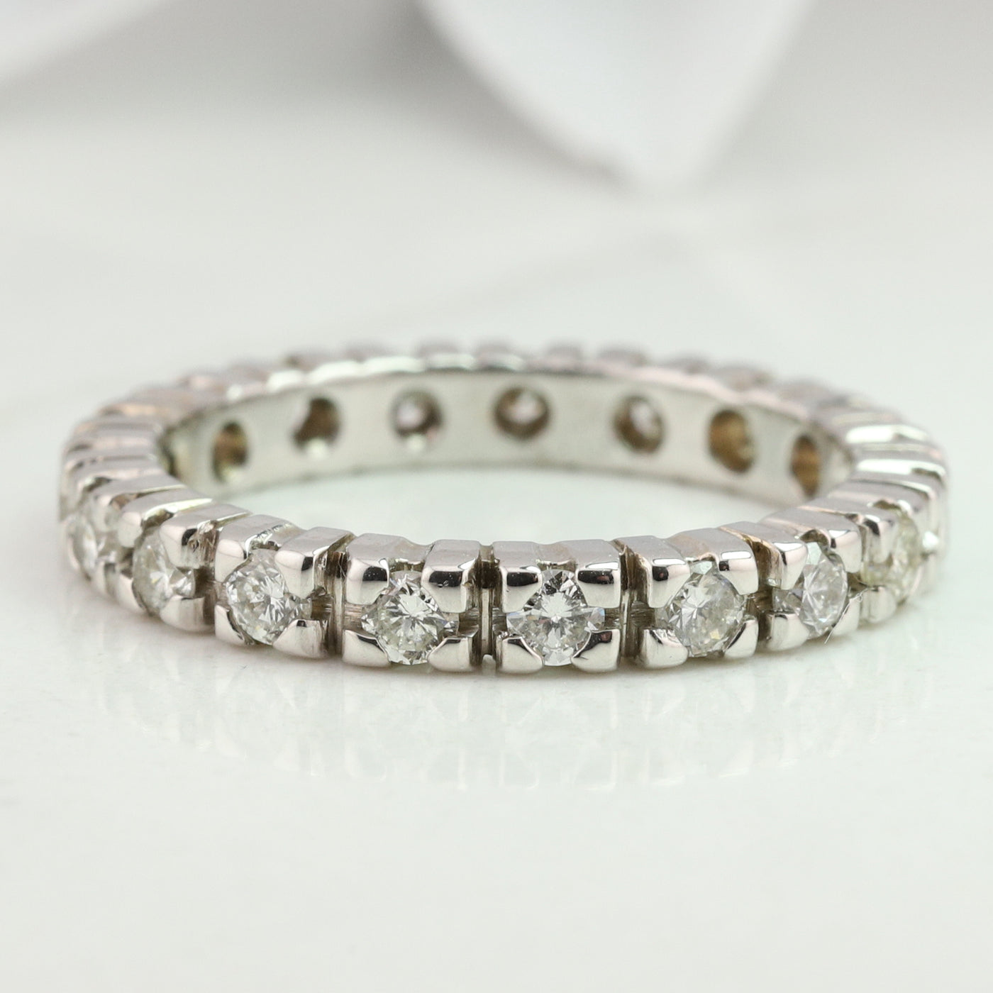 White Gold Eternity Ring