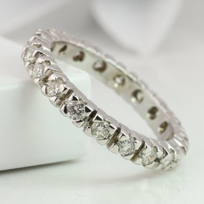 White Gold Eternity Ring