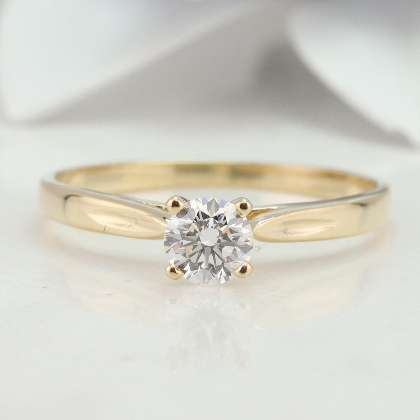 Diamond Solitaire Ring