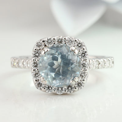 Aquamarine Ring