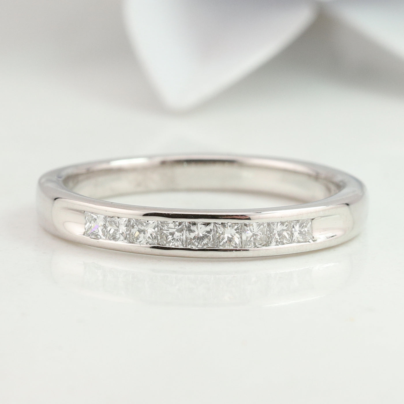 White Gold Diamond Ring