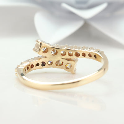 Diamond Split Shank Ring