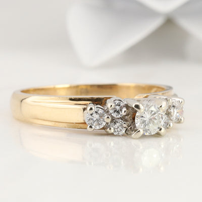 Yellow Gold Diamond Engagement Ring
