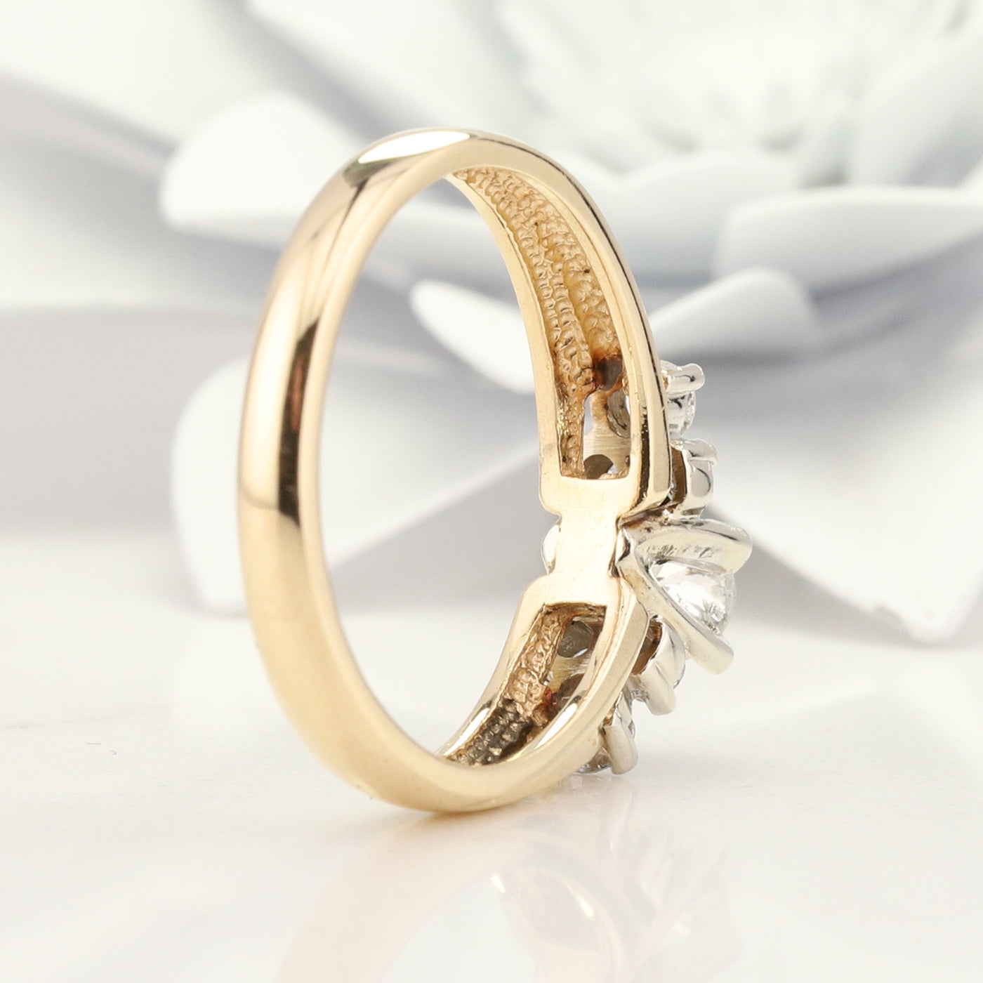 Yellow Gold Diamond Engagement Ring