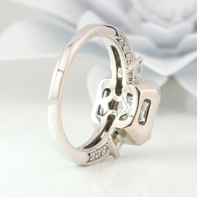 White Gold Diamond Ring