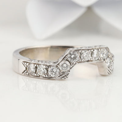 White Gold Fitted Ring