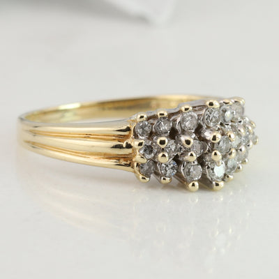 Diamond Stairway Ring