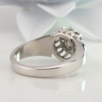Diamond Cluster Ring
