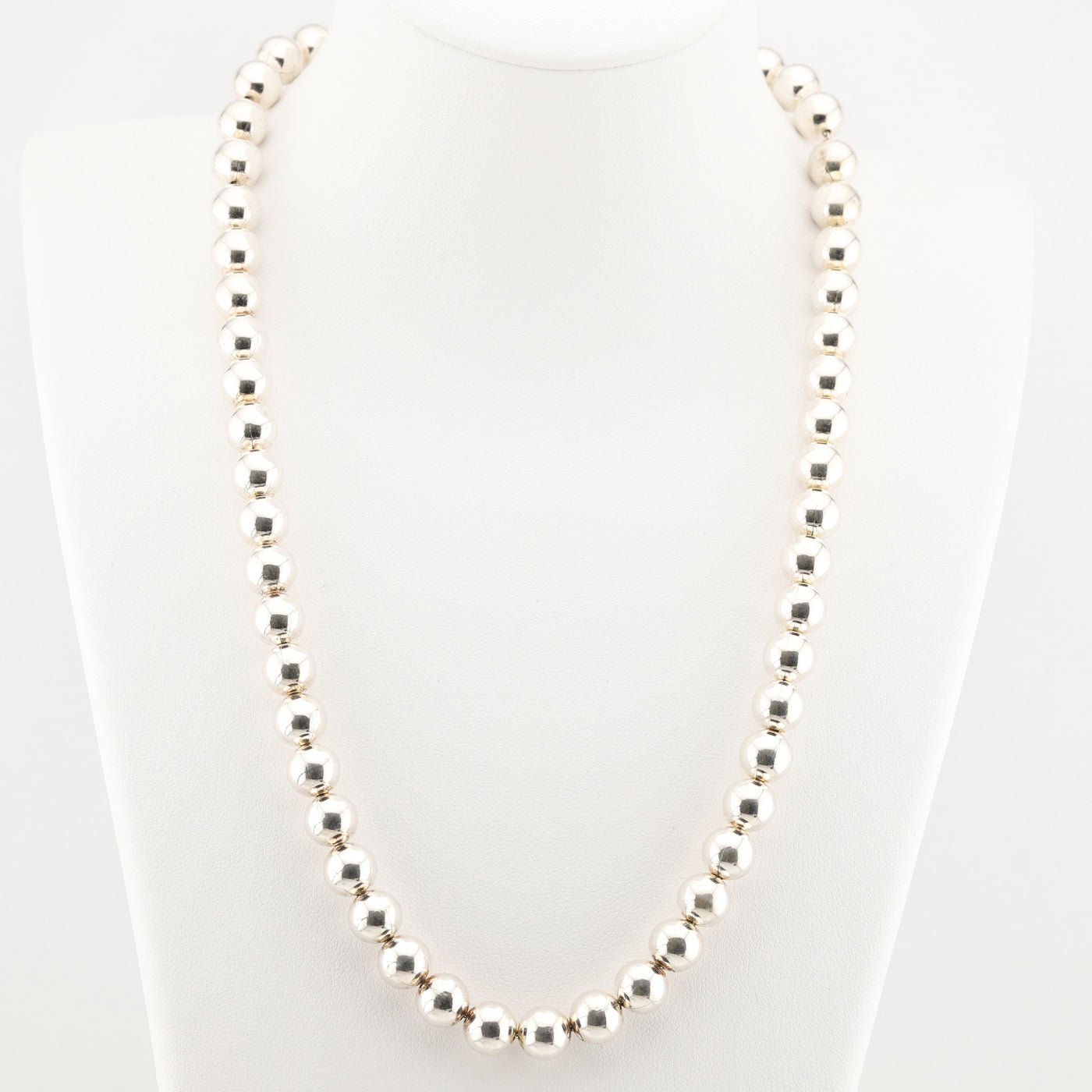 Sterling Silver Ball Necklace