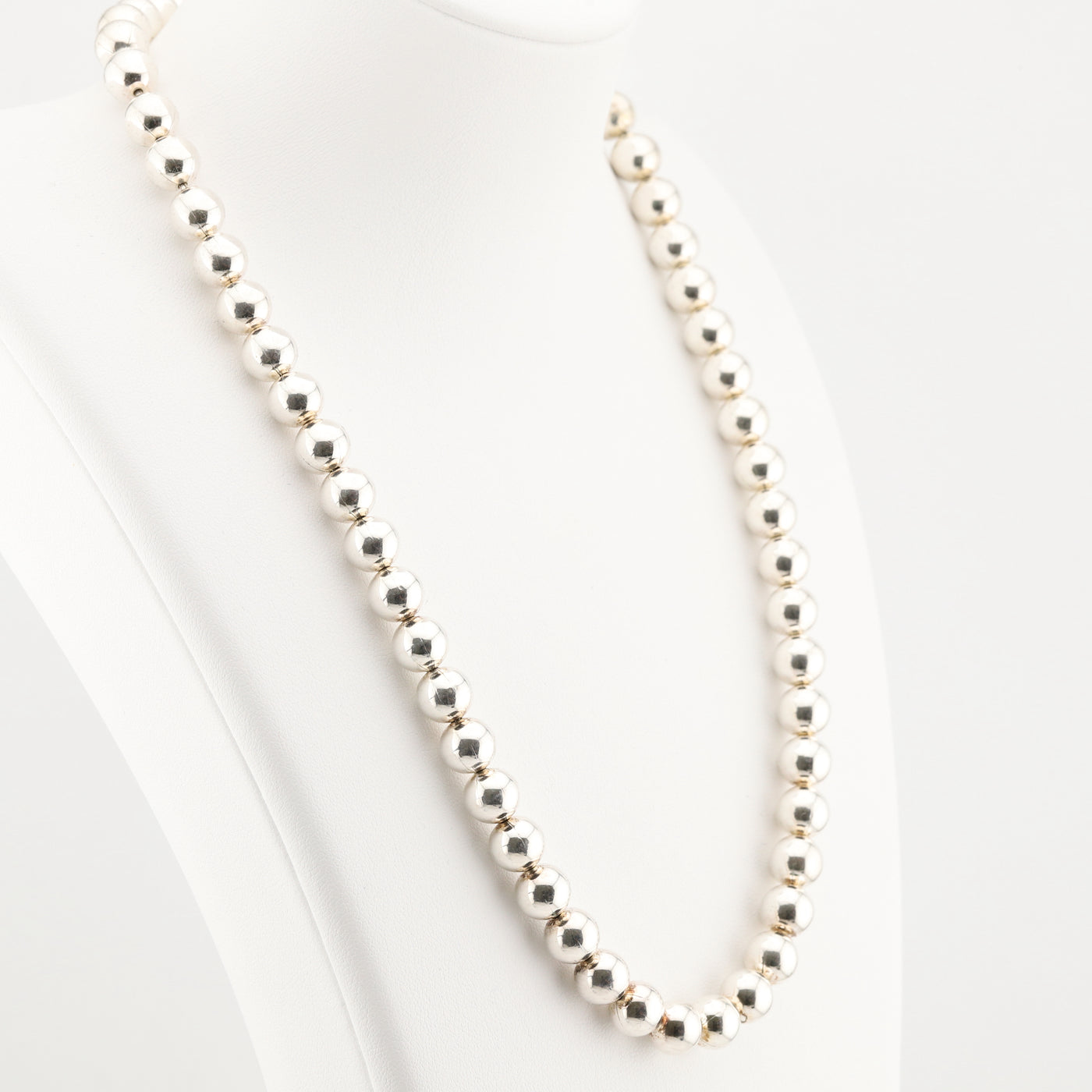 Sterling Silver Ball Necklace