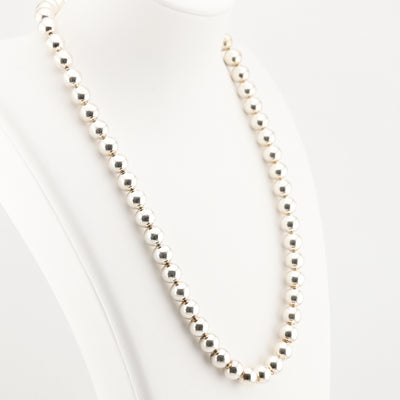 Sterling Silver Ball Necklace