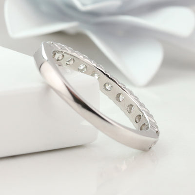White Gold Eternity Band