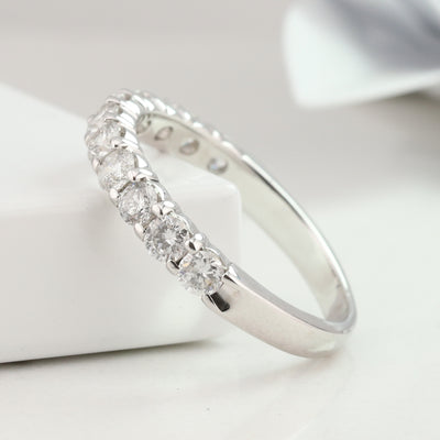 White Gold Eternity Band